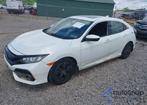 2018 Honda Civic Ex из США, поврежденный, VIN SHHFK7H59JU406793